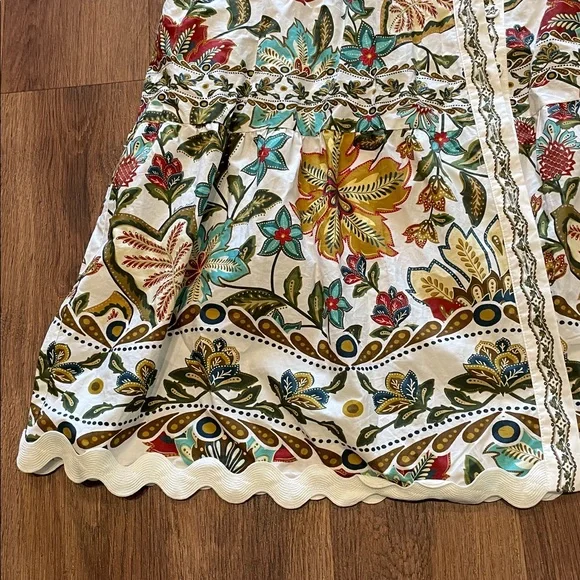 Farm Rio Botanicals Cotton Midi Dress - Picture 6 of 8